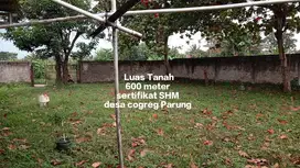 TANAH MURAH BERKUALITAS DAN STRATEGIS DI DESA COGREG PARUNG BOGOR
