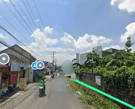 Tanah sangat startegis pinggir jalan anggajaya cocok usaha