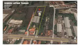 Tanah dan Bangunan Industri di Kramat Tegal Jawa Tengah