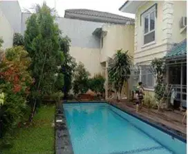 JUAL CEPAT MURAH BAWAH NJOP RUMAH MEWAH ADA PRIVATE POOL PINGGIR JALAN