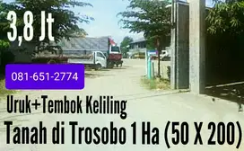 Tanah di Trosobo Sidoarjo.