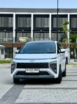 Baru nya mahal Sekarang murah Hyundai Stargazer Prime AT 2022 Putih