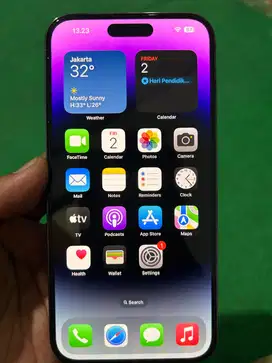 Iphone 14 pro max bekas pemakaian istri, kondisi 95%, fulset