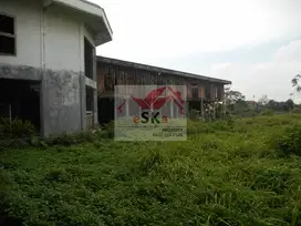 Dijual tanah & bangunan ½jadi di daerah Cimanggu