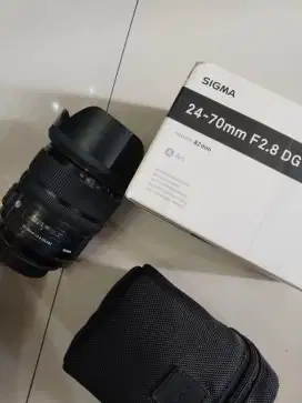 Sigma art 24 70mm F2.8 OS for canon