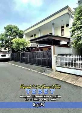 DD234 Rumah Kost Full Furnished 251 m2 Tebet Jakarta Selatan