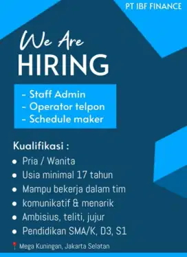 Lowongan kerja Jaksel