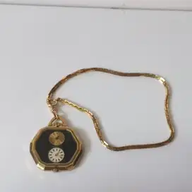 Pocket Watches Longines Open Face Gold plated Pocket Watch. c.1970’s 2