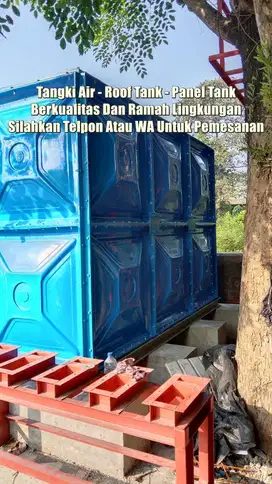 Tangki Air Fiberglass, Roof Tank, Tangki Air Kotak, Toren Air, Tangki