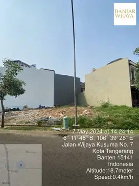dijual tanah kavling di banjar wijaya tangerang