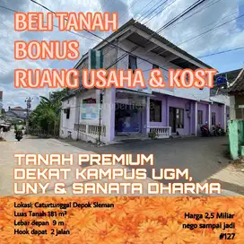 TANAH PREMIUM DEKAT KAMPUS UGM, UNY & SANATA DHARMA