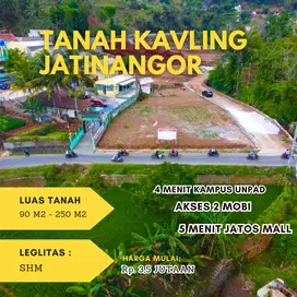 Kavling Tanah Areal Ring 1 Kampus UNPAD Jatinangor Legalitas SHM