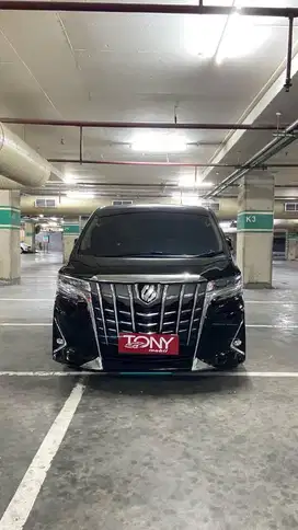 Toyota Alphard 2.5 G ATPM 2018 Hitam