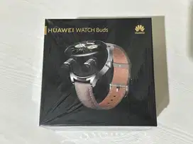 Huawei Watch Buds with leather fullset ori muluss normal ex resmi Indo