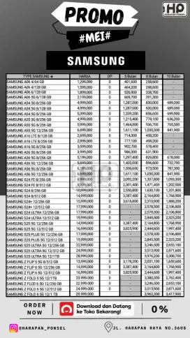PROMO KREDIT SAMSUNG TANPA DP