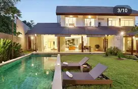 Freehold Villa For sale stunting 3 BR Villas in Umalas