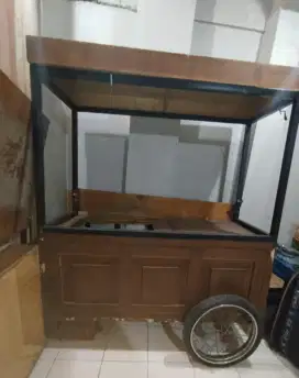 Gerobak Kayu Roda