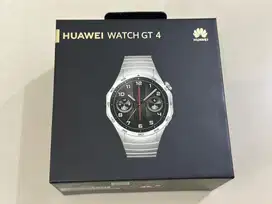 HUAWEI WATCH GT 4 Stainless Steel 46mm fullset ori like new ex kado