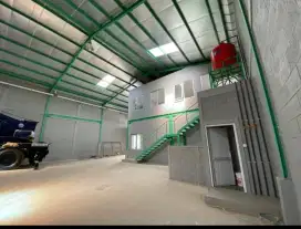 Disewakan gudang 620m2 Jl. Cijerah