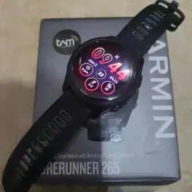 Garmin forerunner 265 black