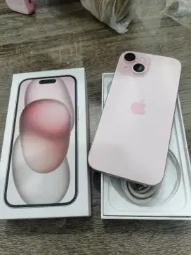 iPhone 15 128 pink inter ori mulus fullset
