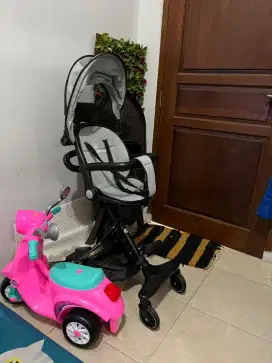 Jual stroller exotic 98% New