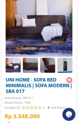 Sofa bed muraaahhh!!!