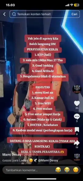 Loker LC terbesar di jakarta