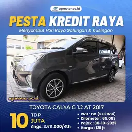 DP 10 JT!! Calya G 1.2 AT 2017 AsBali
