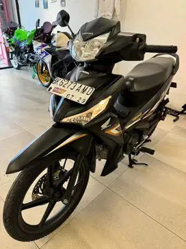 [Odo 7K KM‼️] Honda Supra X 125 CW 2024 warna Hitam Tipe Tertinggi CC