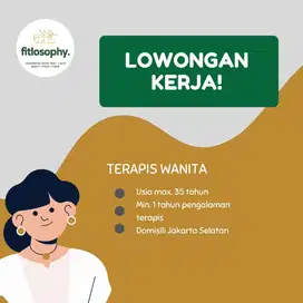 Lowongan Kerja Terapis