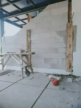 Tukang tembok pagar