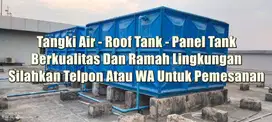 Tangki Panel ,  Tangki Air Fiberglass ,  Roof Tank , Tangki Air Kotak