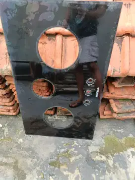 kaca kompor tanam modena 3 tunggku