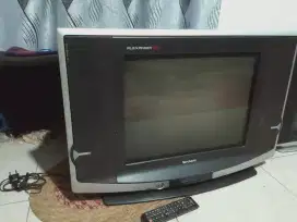 di jual tv sharp 21 inci layar datar