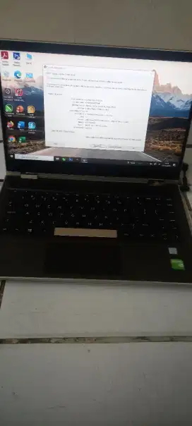 Laptop hp pavilion x360 convertible