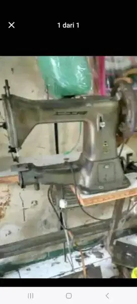 Mesin jahit sepatu dan tas kulit