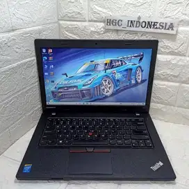 Lenovo thinkpas L450 i5 Generasi 5 Ram 8 ssd 256 siap pakai batrai Oke