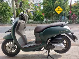 (DP 500 Rb)‼️ Honda Scoopy Prestige Keyless Hijau 2023 Cash / Kredit