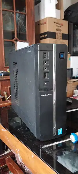 CPU mini Core i3-2120 8Gb DD3 SSD 256Gb VGA GT730 4Gb Siap Gaming dan