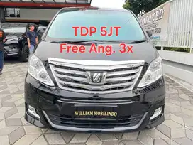 Toyota Alphard G 2.4 Matic Tahun 2012 Kondisi Mulus Terawat Istimewa