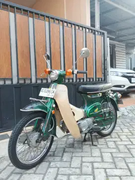 Honda C70 engkel asli hijau original th1978