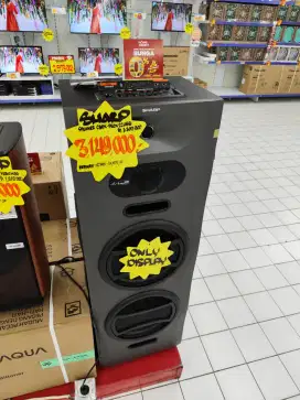 PROMO KREDIT SPEAKER BLUETOOTH SHARP CBOX PROX GRATIS 1X CICILAN