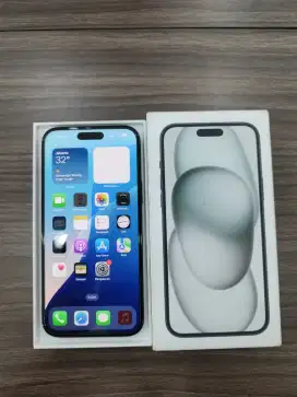 iPhone 15 plus 128 GB resmi ibox BH masih 100% no minus