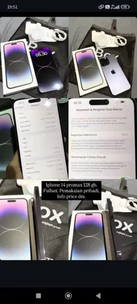 Iphone 14 Promax 128 gb