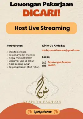Host Live Tiktok Shopee