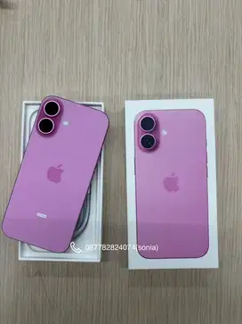 Cicilan 0% iPhone 16 128GB pink bebas 2 kali angsuran home credit