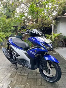 [Odo 21 K KM‼️] Yamaha Aerox 155 VVA tahun 2017 warna Biru Aerox155 CC