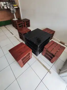 Meja kursi cafe