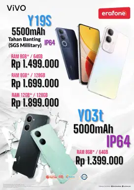 Kredit HP vivo Tanpa DP Tersedia